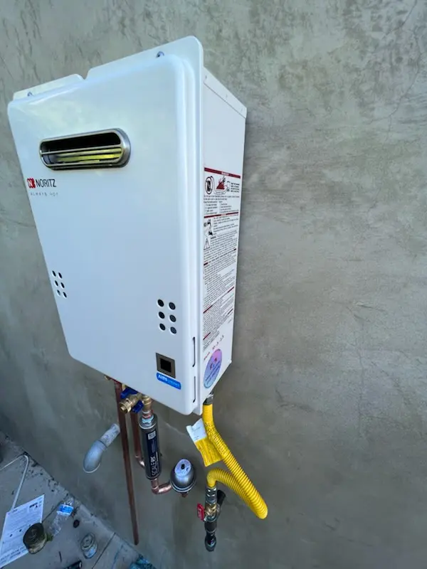 Tankless water heater installation for Rutland homes